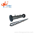 Extruder cold feeding rubber screw barrel design